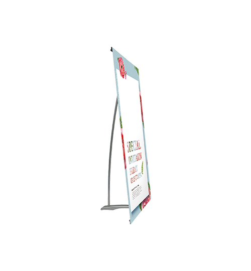 Mini Tabletop L Banner Stand